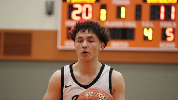 Davis' Tyson Lee. shoots a free throw during a game against Richland in Yakima on Friday, Dec. 29, 2023.